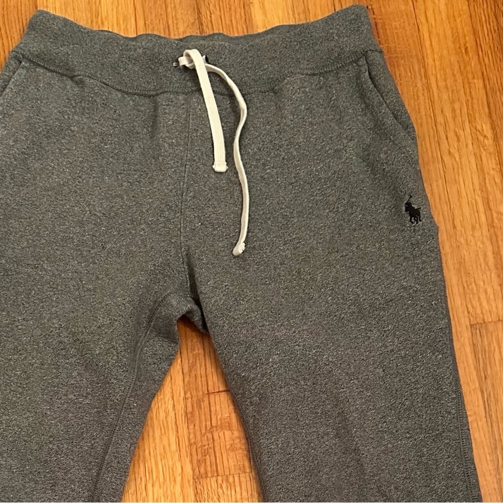 Polo Ralph Lauren Men’s Signature Pony Fleece Jogger Sweatpants Gray S (#2) - Picture 3 of 13